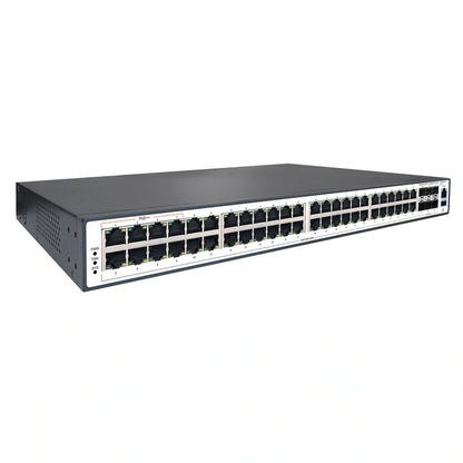 48GE(POE)+6*10G SFP+ L3 managed high-power PoE switch