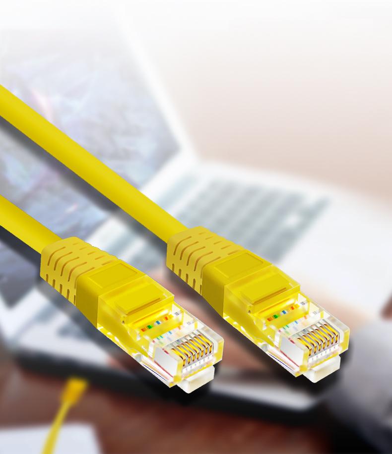 Cat5e Ethernet Patch Cable – Pure Copper, Gigabit Network Cable