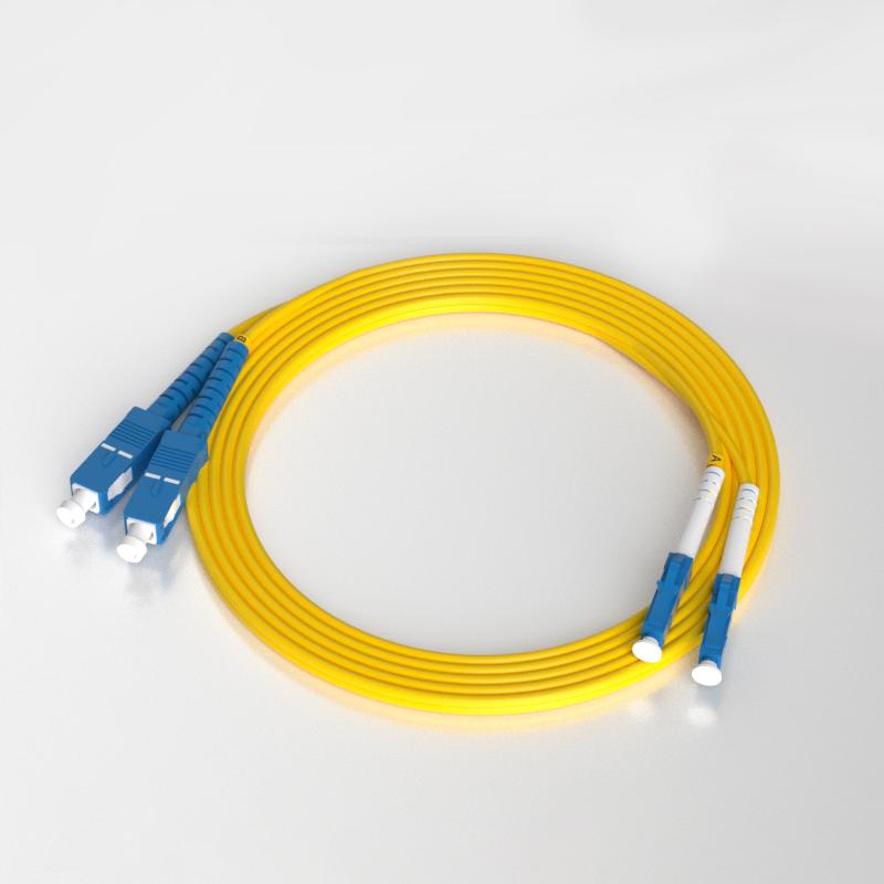 High-Performance Fiber Optic Patch Cables (LC/SC/FC/ST Connectors)